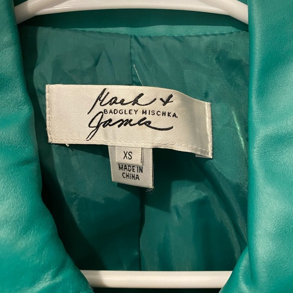 Badgley Mischka Leather Jacket - Picture 4 of 6